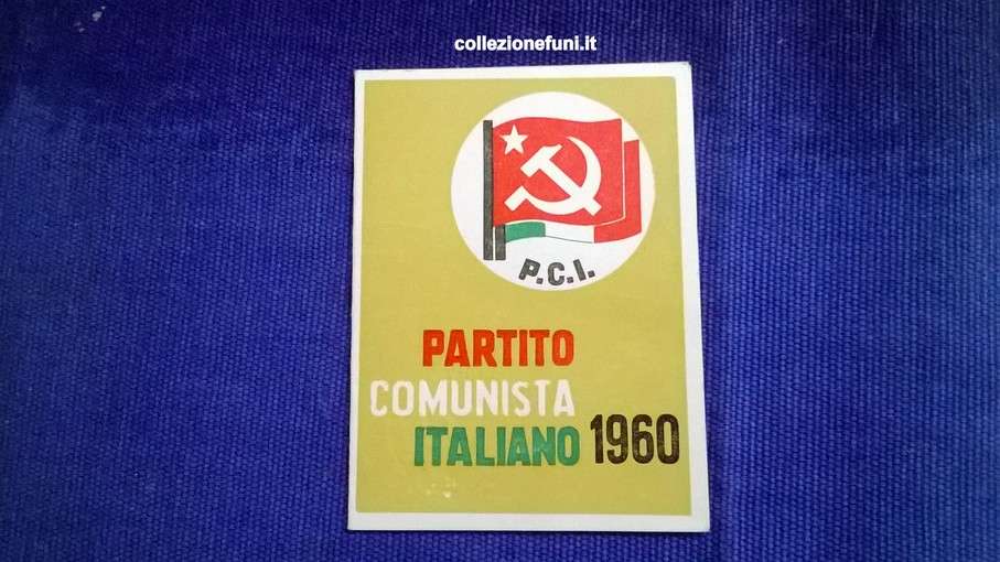 Partito Comunista tessera 1960.